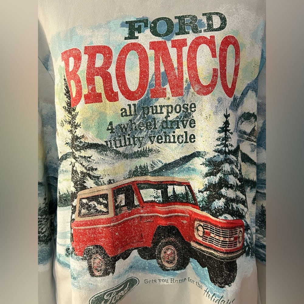 Ford Bronco Sweatshirt Men’s Size Large - Picture 3 of 9